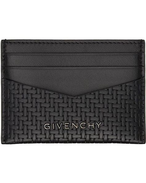 givenchy card holder lanyard|GIVENCHY card holder in braided.